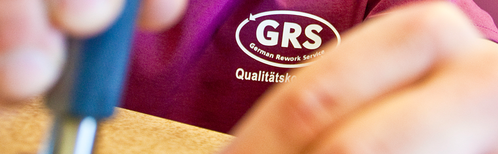 GRS GmbH | German Rework Service
Wir holen ab, montieren, kontrollieren, konfektionieren,verpacken, versenden, lagern und liefern: JUST IN TIME!